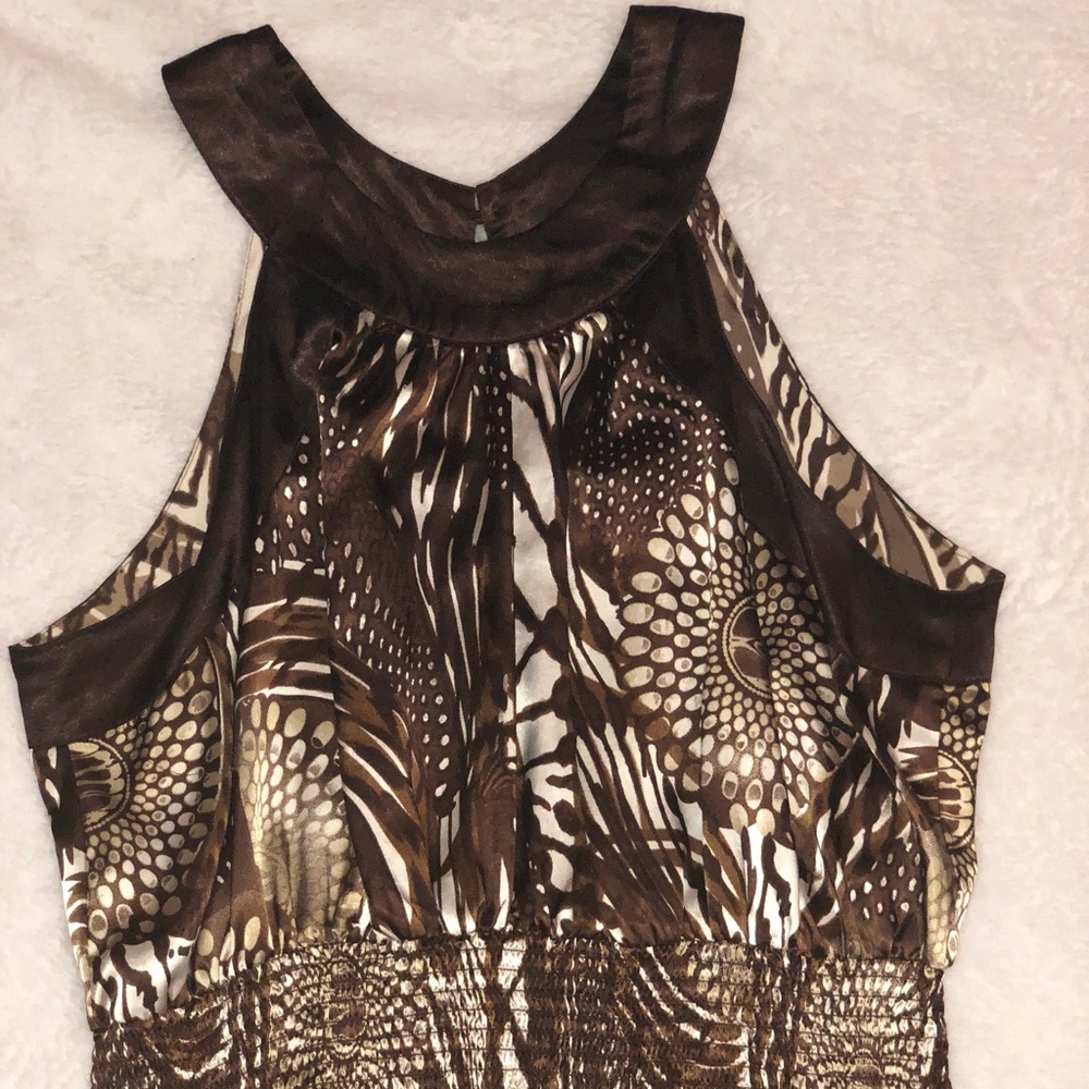 Ashley Stewart Brown Dress